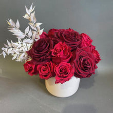 Load image into Gallery viewer, Preserved Red Rose Arrangement Medium