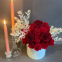 Load image into Gallery viewer, Preserved Red Rose Arrangement Large